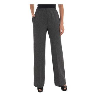 Max Mara Wkdeditta Broek - Dames - Broeken - Grijs - Maat: M Katoen