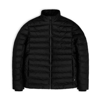 Rains Waterdichte Trekkerjas - Heren - Winterjassen - Zwart - S - Polyester - Jassen