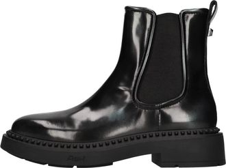 Ash Madison Beatles Enkellaarsjes - Dames - Chelseaboots - Zwart - 36 EU - Leer - Schoenen