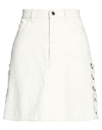 スカート Chloe SS23 White poplin skirt (CHC23SJU05481 101) Chloé Womens Poplin Skirt in White | Size 36 | CHC23SJU05481