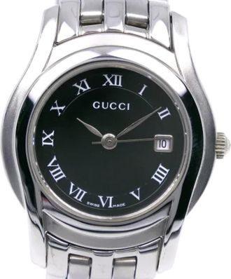 Gucci Pre-owned Metal watches - Dames - Vintage Horloges - Zwart - ONE Size - Vintage