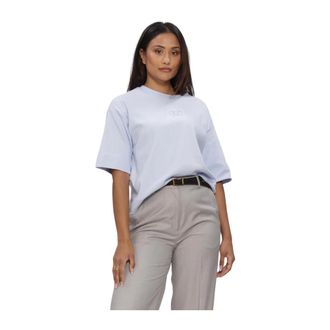 Copenhagen Muse Dames, Tops, Blauw, Maat: S Katoen