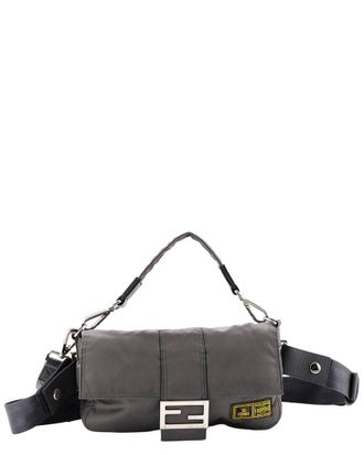 Fendi Fendi Porter Baguette Bag Nylon Medium (Authentic Pre-Loved)
