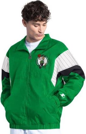 Starter Mens Starter Kelly Green Boston Celtics Yard Line Full-Zip Jacket at Nordstrom, Size Xx-Large