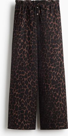 H&M Pyjamahose aus Musselin - Beige