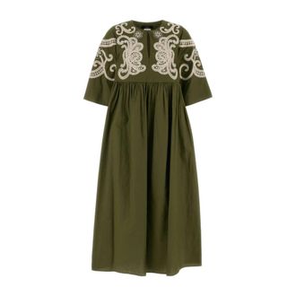 Max Mara Midi Dresses, female, Green, Size: XL Tilde Dress