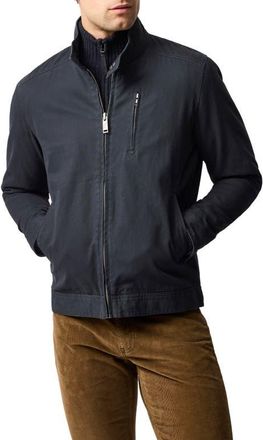 Rodd & Gunn Armitage Harrington Jacket in Navy at Nordstrom, Size Xxx-Large