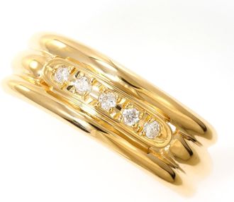 C&A Yellow Gold Yellow Gold (18K) Band Ring (Pre-Owned)