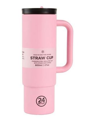 24 Bottles STRAW CUP 800 ML