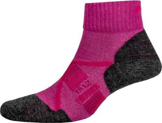 P.A.C. TR 1.2 Trekking Merino Short Cool Wandersocken f&uuml;r Damen | lila