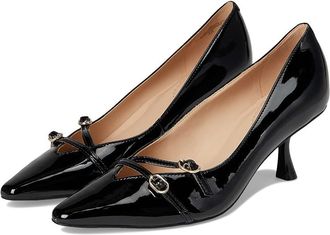 Bandolino Kimbery Womens Shoes Black Patent : 9.5 M, Faux Leather
