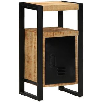 vidaXL Armario De Ba&ntilde;o Marr&oacute;n 40 X 35 X 75 Cm Madera Maciza De Mango Vidaxl
