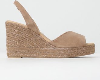 Maneb&igrave; Espadrillas con zeppa Manebi in camoscio