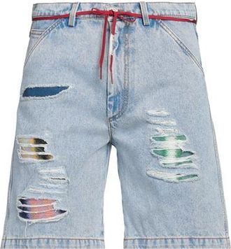 Marni BOTTOMWEAR - Denim shorts on YOOX.COM