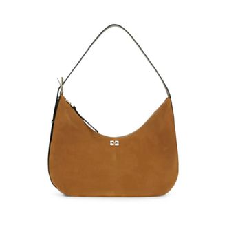 Ganni Shoulder Bag - female - Ganni - Shoulder Bags - Brown - ONE SIZE - Bags