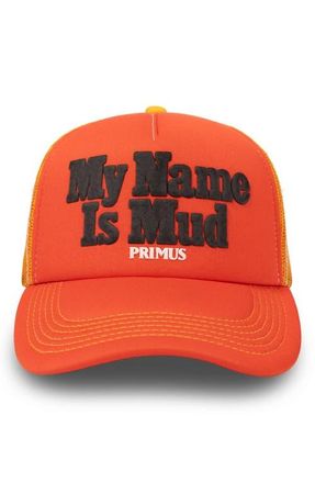 Pleasures Mud Snapback Trucker Hat in Orange at Nordstrom