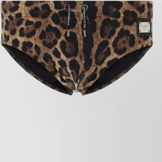 Dolce & Gabbana stretch nylon swim brief elastic waistband