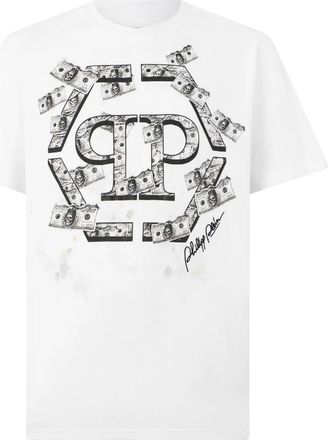 Philipp Plein T-Shirts - Heren - T-shirts - Wit - XL - Tops