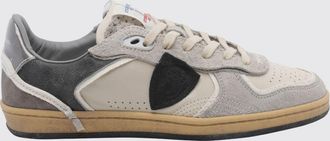 Philippe Model Sneakers basse Pgal in pelle di vitello scamosciata con punta forata