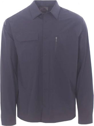 Herno Casual Shirts, male, Blue, M, maestro shirt