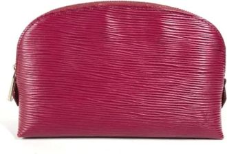 Louis Vuitton Pre-owned Clutches, female, Pink, Size: ONE SIZE Pre-owned Leather louis-vuitton-bags