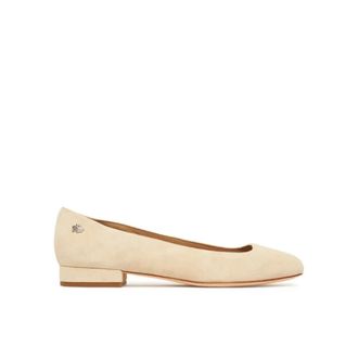 Ralph Lauren Schoenen - Dames - Schoenen - Beige - Maat: 36 EU Su&egrave;de