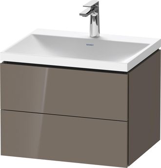 Duravit Duravit L-cube Conjunto En C Suspendido, 2 Cajones, Sin
