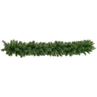 OEM Guirnalda Navide&ntilde;a Artificial Homcom De 1,8 M Con 160 Puntas Verdes -crezuo