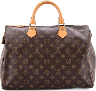 Louis Vuitton Speedy Handbag Monogram Canvas 35 satchel - Bruin