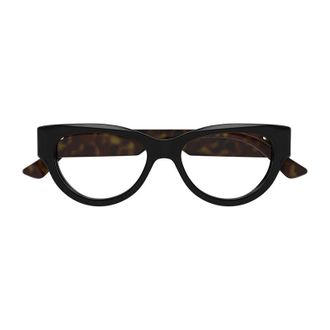 Gucci GG1665O001 Cat-Eye Acetate Eyeglasses - Black