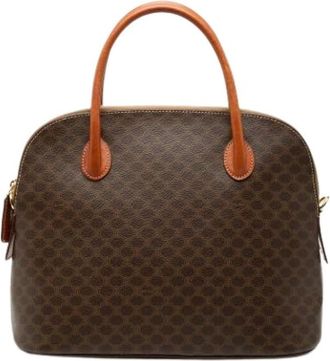Celine Pre-owned Handbags, female, Brown, Size: ONE SIZE Pre-owned Vintage Handbag