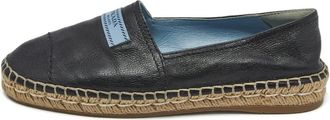 Prada Espadrillas in pelle - Nero