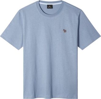 Paul Smith PS REGULAR FIT ZEBRA T SHIRT Size: 3XL, colour: BLUE