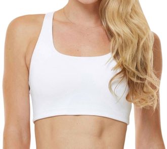 Shape Active Define Low Impact Sports Bra In White