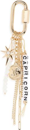 Chelsea28 Zodiac Bead Bag Charm in Capricorn- White Multi- Gold at Nordstrom