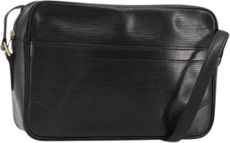 Louis Vuitton Pre-owned Vintage Cross Body Bag - Dames - Vintage Schoudertas - Zwart - ONE Size - Leer - Vintage