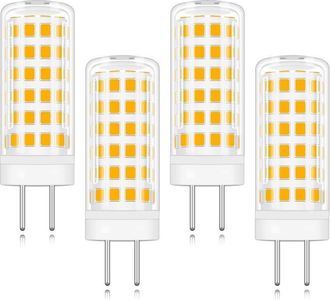 OEM Confezione Da 4 Lampadine Led Gy6.35 Da 9w Ac/dc 220v, Luce Bianca Calda 3000k, Equivalenti A Una Lampadina Alogena Da 9w [classe Energetica A+]