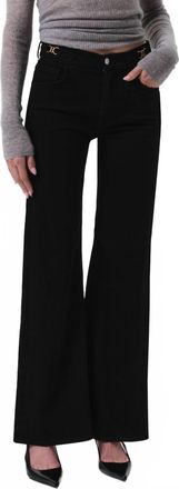 Citizens Of Humanity Kimberly Flare With Horsebit Jeans In Rich Black