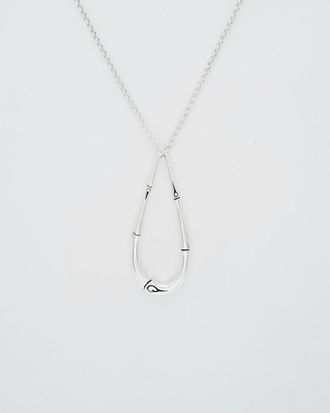 John Hardy Bamboo Silver 36In Necklace