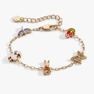 Alex and Ani Garden Party Inline Linear Bracelet in Gold at Nordstrom