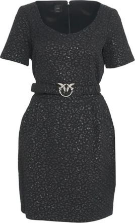 Pinko Pinko, Kleedjes, Dames, Zwart, XS, Araceli Mini Jurk
