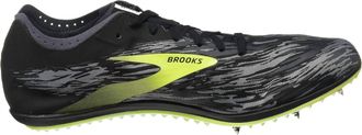 Brooks Mens Elmn8 V5 Shoes In Black/gray/green