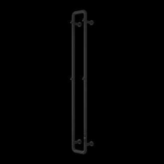 Aquarius DigiTherm Pelmo Dry Electric Radiator with LCD Display 1500 x 200mm in Black