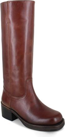 Zigi Soho Harleyy High Boot in Cognac Leather at Nordstrom, Size 11