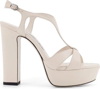 Jimmy Choo London Mujer, Zapatos, Beige, Talla: 37 1/2 EU