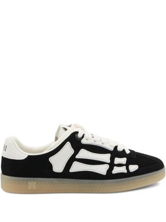 Amiri bone appliqu&eacute; sneakers - Black