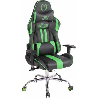 Clp Sedia Ufficio Massaggiante Limit xm In Similpelle Nero/verde