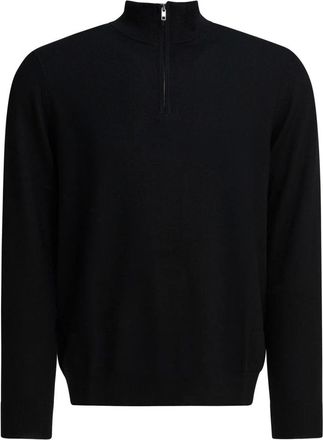 Nn.07 Turtlenecks, male, Black, XL, Sergio Zip Polo