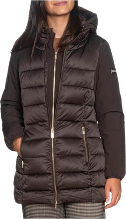 Yes-Zee O045 M500 Jacket - Dames - Winterjassen - Bruin - L - Polyester - Jassen