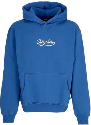 Dolly Noire Verstelbare Hoodie - Heren - Hoodies - Blauw - S - Katoen - Hoodies & sweatvesten
